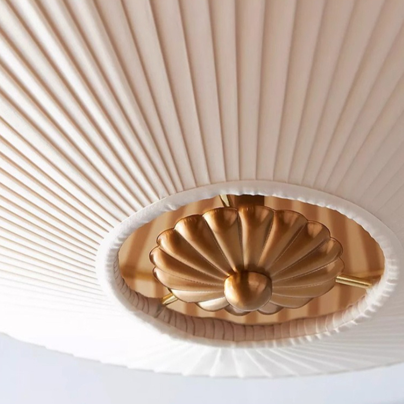 Japanese Home Textiles - مصابيح سقف منزلية يابانية بتصميم وابي