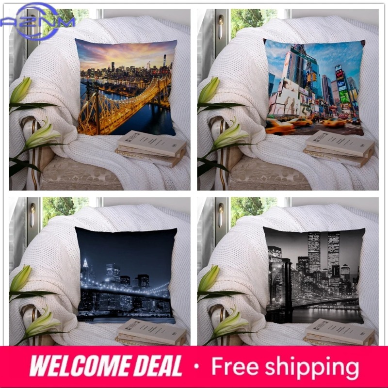 Home Textiles New York - ديكور المنزل: أغطية وسائد بتصميم ليلة