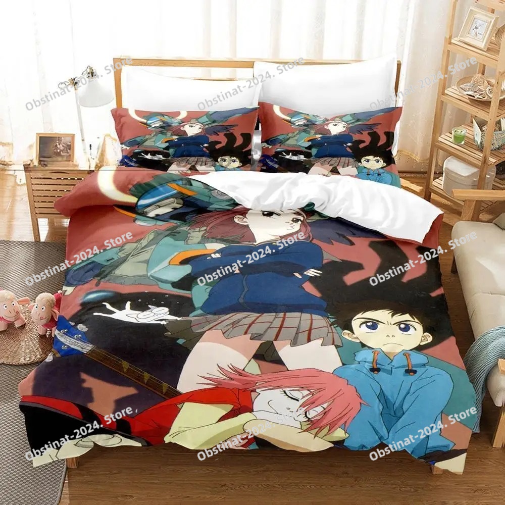 Home Textiles Classic Fashion - موضة ثلاثية الأبعاد طباعة أنيمي FLCL