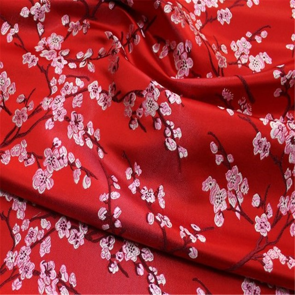 Quality Home Textiles - عالية الجودة زهرة البرقوق قوية نسيج