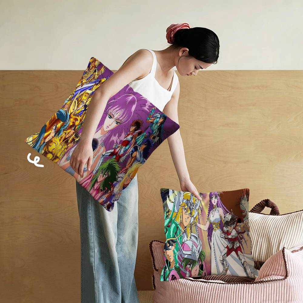 Japanese Home Textiles - غطاء وسادة بتصميم أنمي ياباني ساخن
