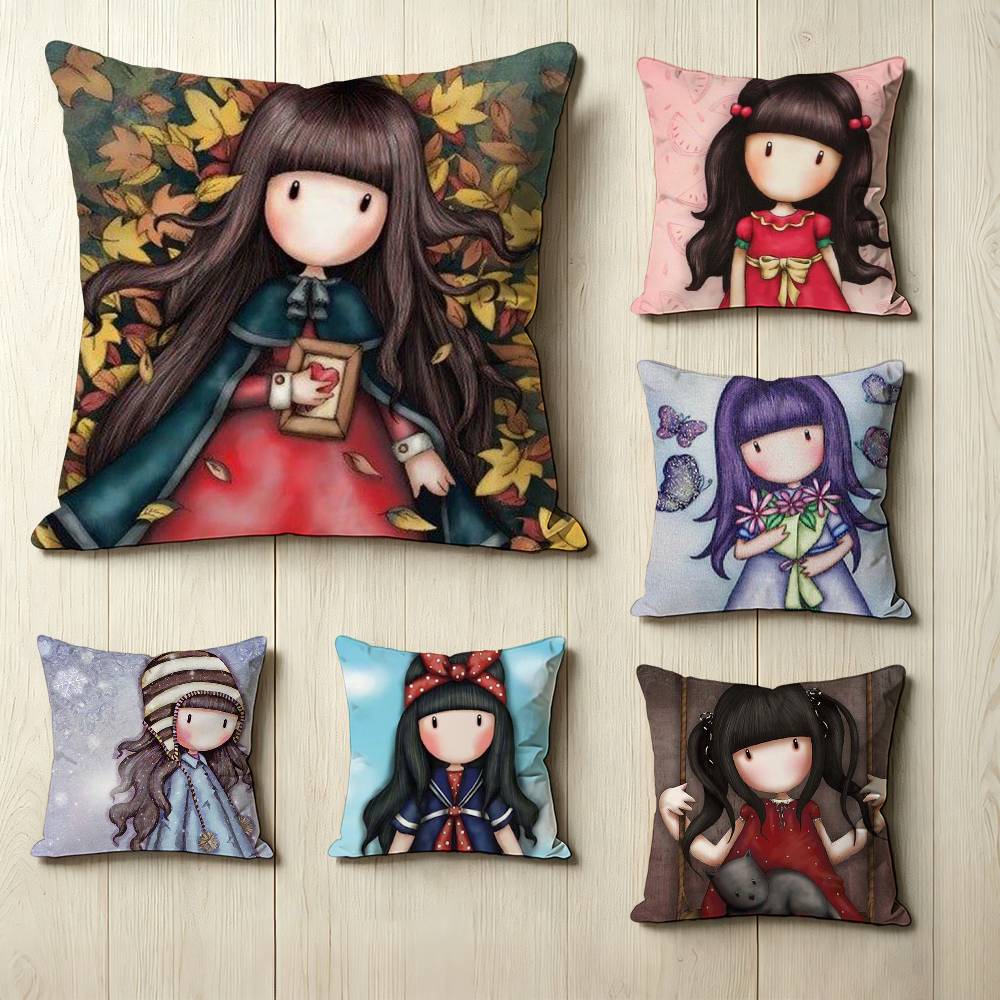 Home Textiles London - غطاء وسادة لطيف مطبوع على الوجهين