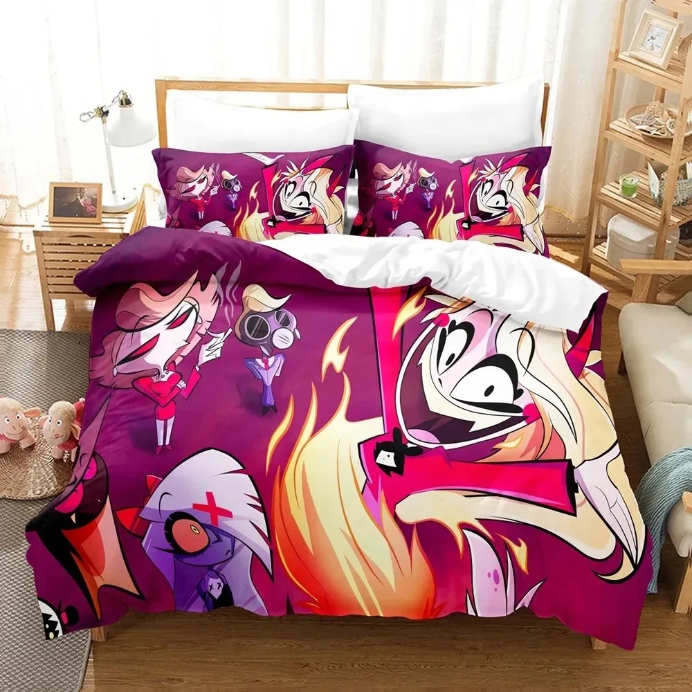 طقم أغطية سرير كرتوني عصري من  - مراجعة Home Textiles Classic Fashion وسعره