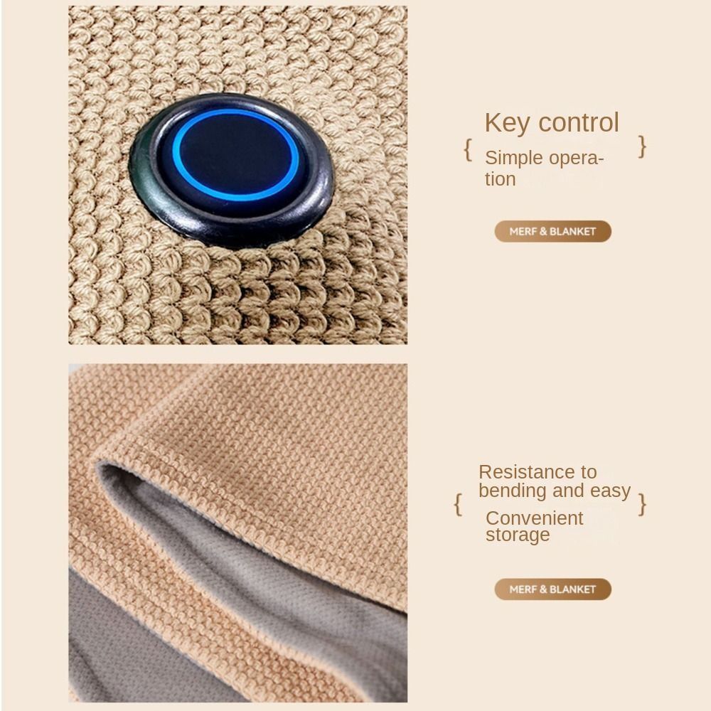 بطانية تدفئة كهربائية محمولة ب - مراجعة Home Textiles Blanket وسعره