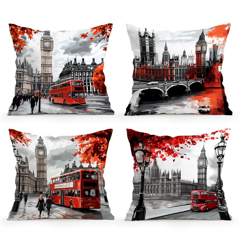 غطاء وسادة من مادة القطيفة الق - مراجعة Home Textiles London وسعره