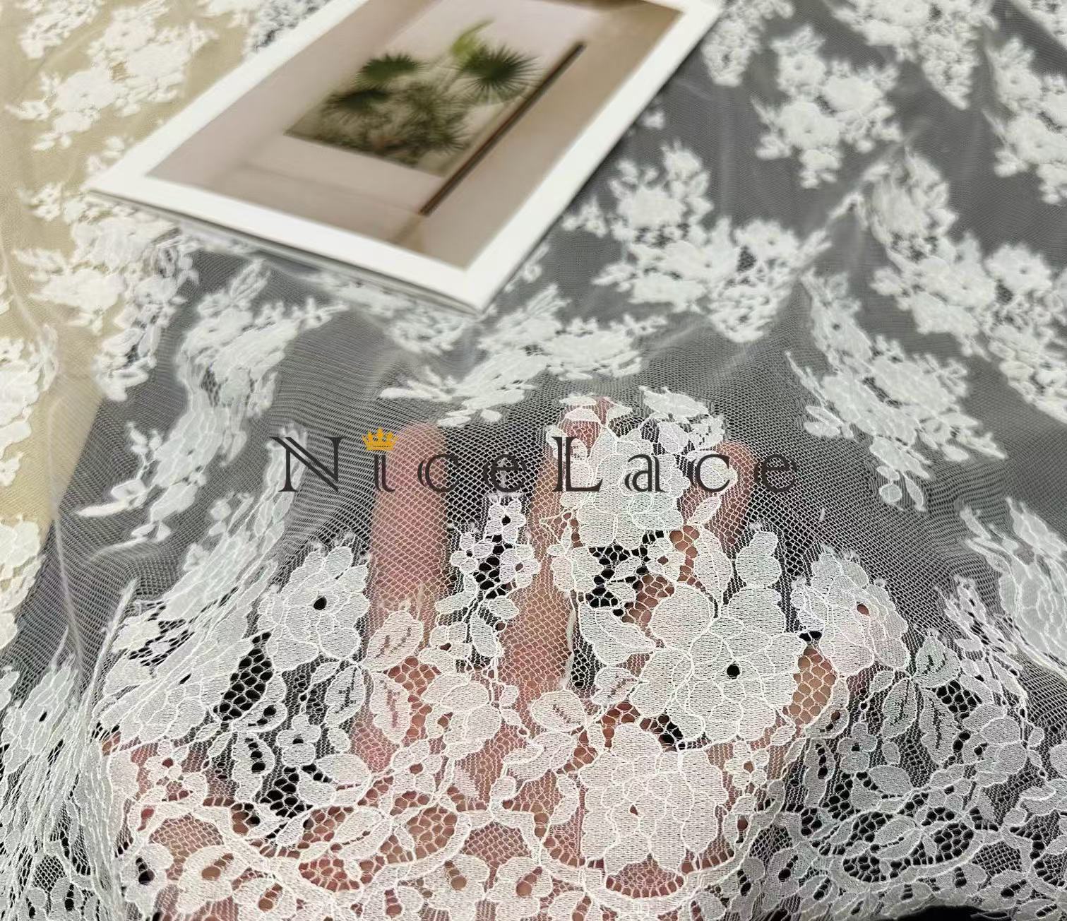 قماش دانتيل فرنسي جديد عالي ال - مراجعة Quality Home Textiles وسعره