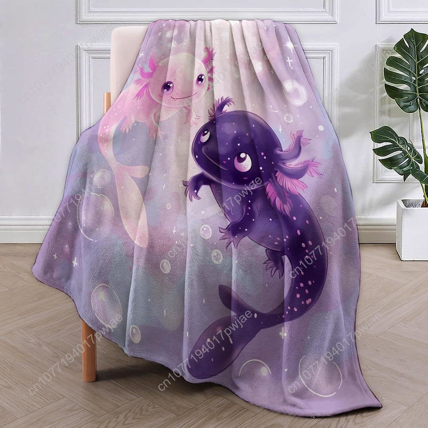 بطانية Axolotl لطيف Axolotls ا - مراجعة Home Textiles Blanket وسعره