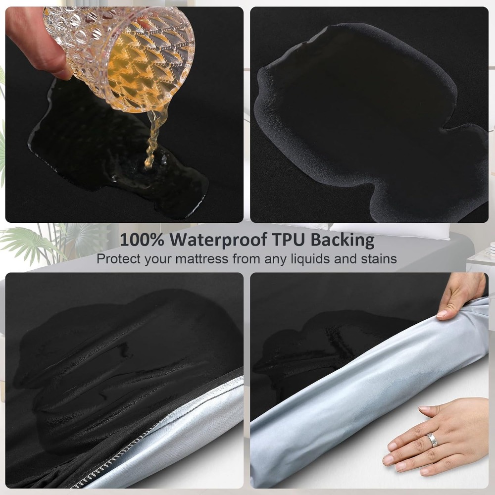 واقي مرتبة مقاوم للماء مقاس كي - مراجعة Fitted Sheet Deep وسعره