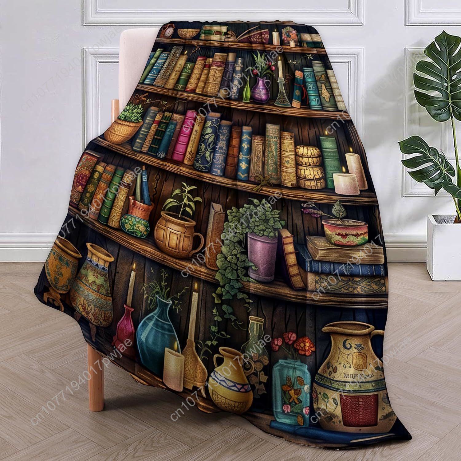 خمر رف الكتب بطانية القراءة رم - مراجعة Home Textiles Blanket وسعره