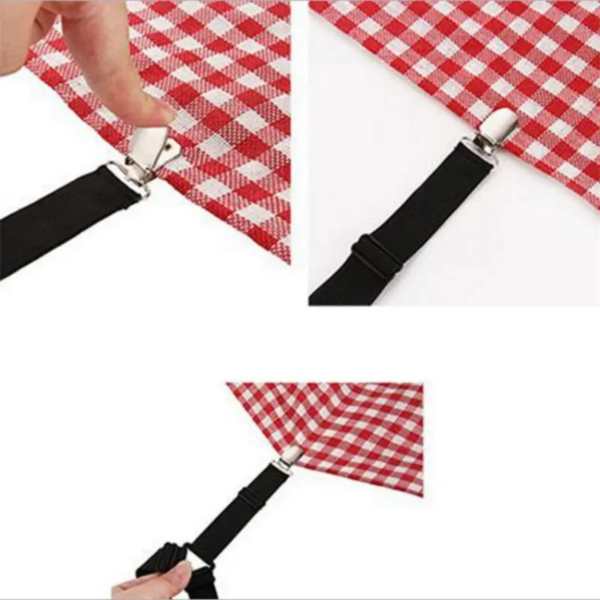 مشابك تثبيت ملاءات السرير 4-8  - مراجعة Fitted Sheet Deep وسعره