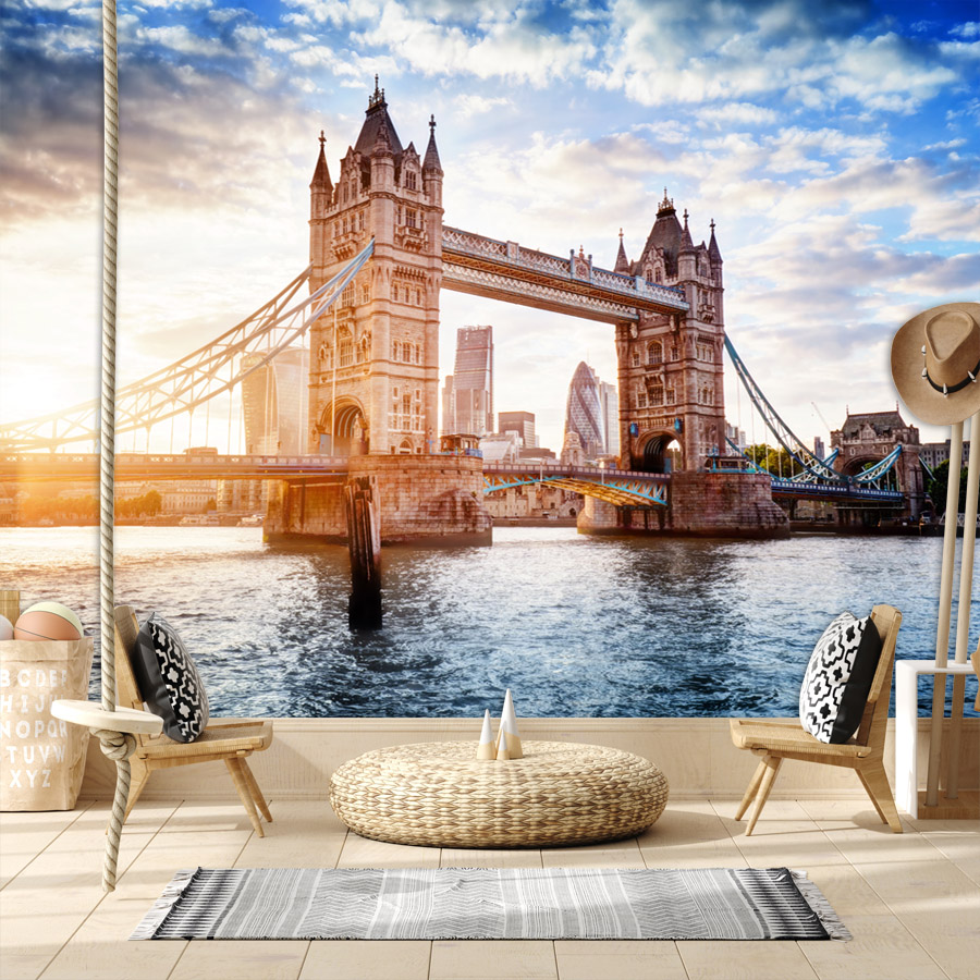 خلفيات ذاتية اللصق مخصصة لغرفة - مراجعة Home Textiles London وسعره