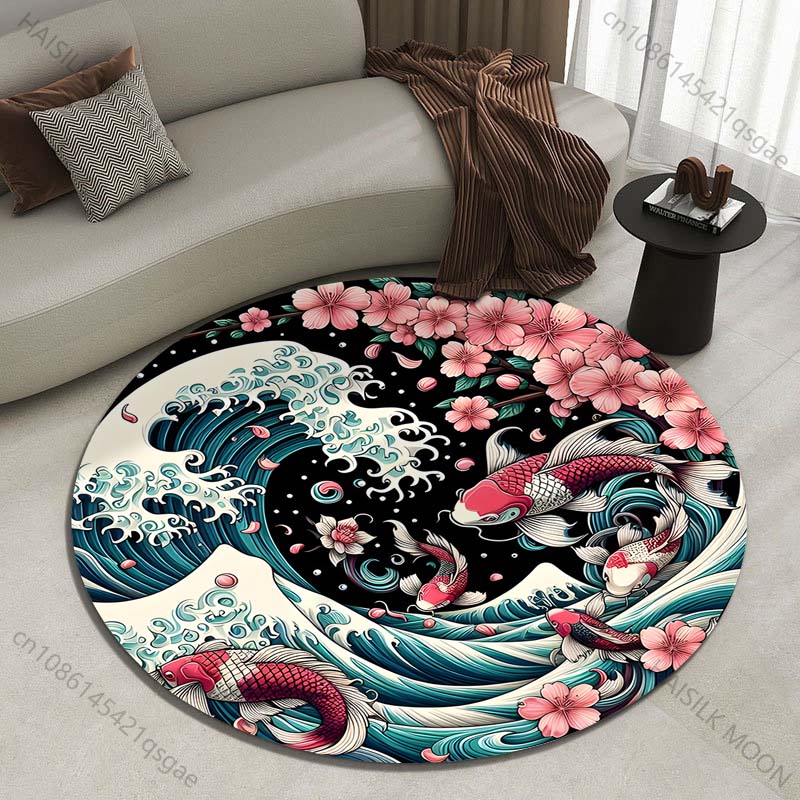 الرجعية اليابانية كاناغاوا موج - مراجعة Japanese Home Textiles وسعره