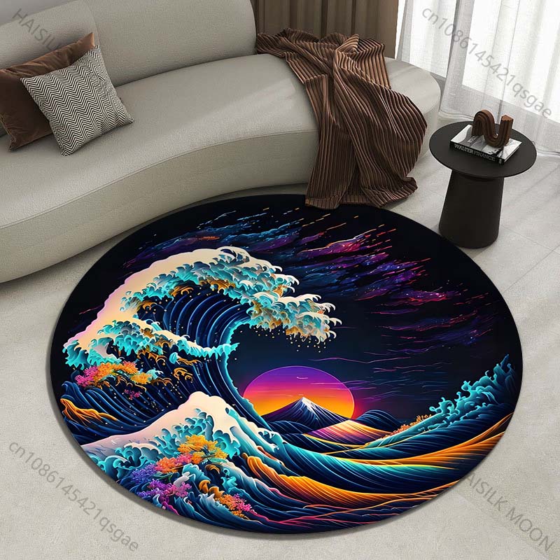 الرجعية اليابانية كاناغاوا موج - مراجعة Japanese Home Textiles وسعره