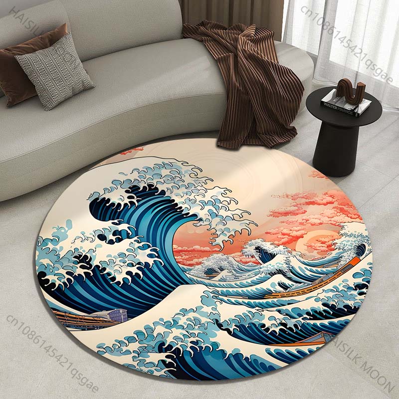 الرجعية اليابانية كاناغاوا موج - مراجعة Japanese Home Textiles وسعره