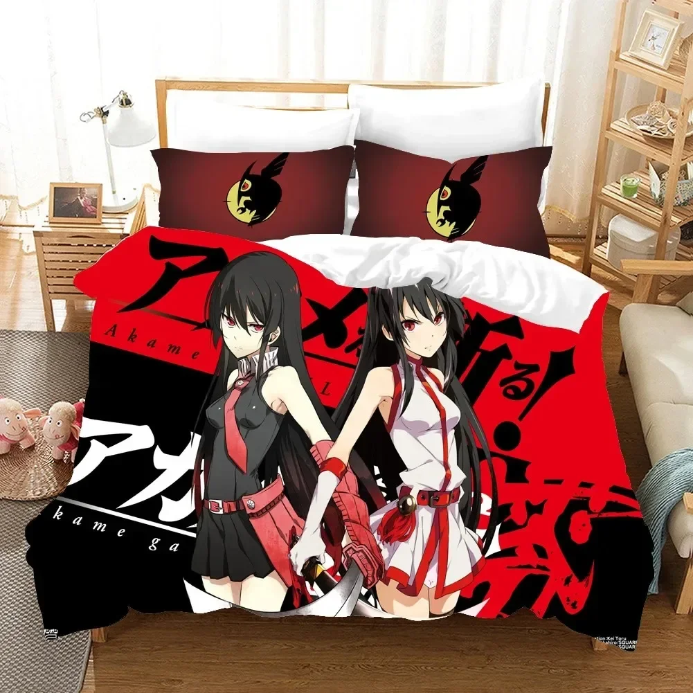 طقم أغطية سرير أنيمي أكاميجا ك - مراجعة Home Textiles Bedding وسعره