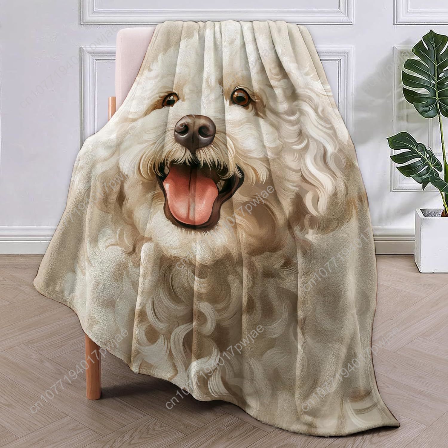 بطانية بورتريه بودل بهيجة تصمي - مراجعة Home Textiles Blanket وسعره